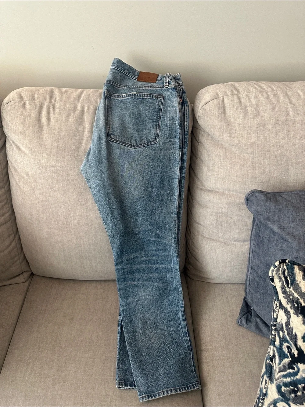 J. Crew Men’s Light Blue Straight Jeans